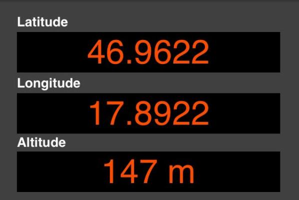 GPS KOORDINÁTA - GPS COORDINATES - GPS-KOORDINATEN